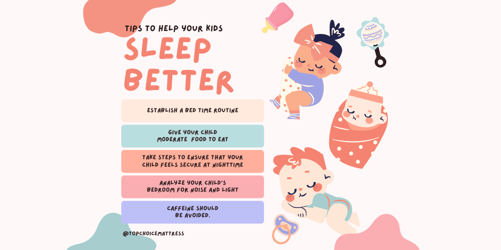 5 Tips to help your kids sleep better