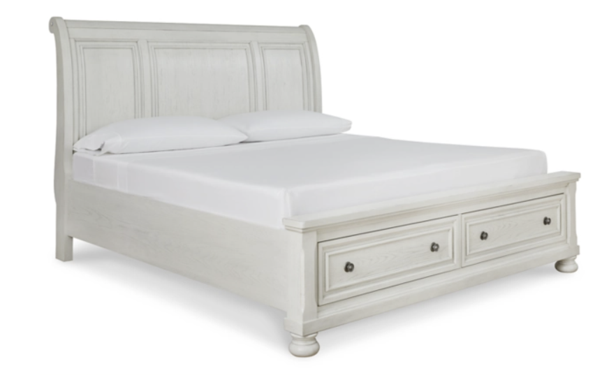 Sleigh Bed With storage