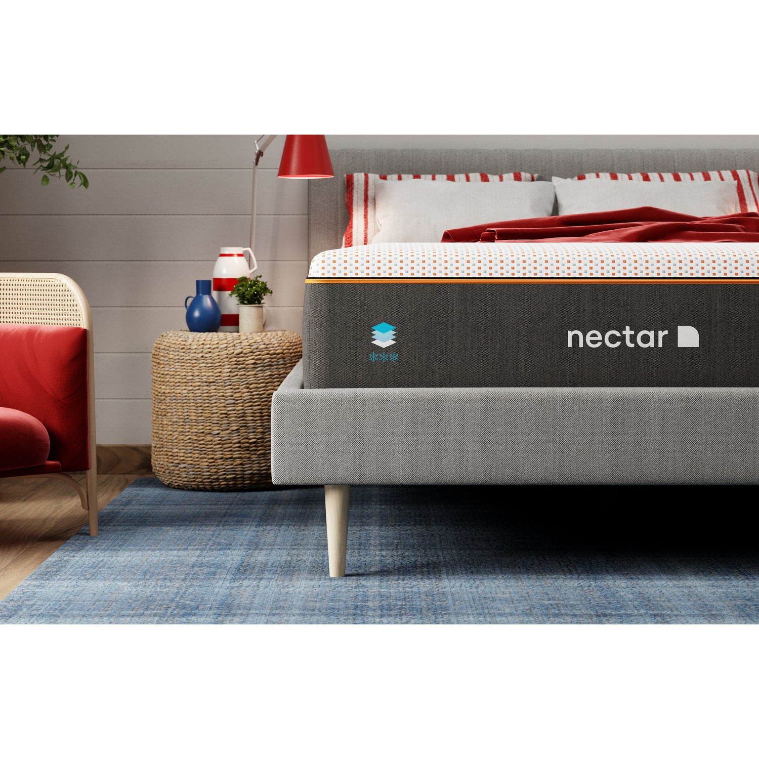 Twin Nectar Premier Copper Memory Foam Mattress